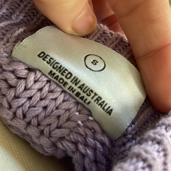 Rue Stiic Esther Knit Lavender Maxi Dress S - Picture 9 of 12